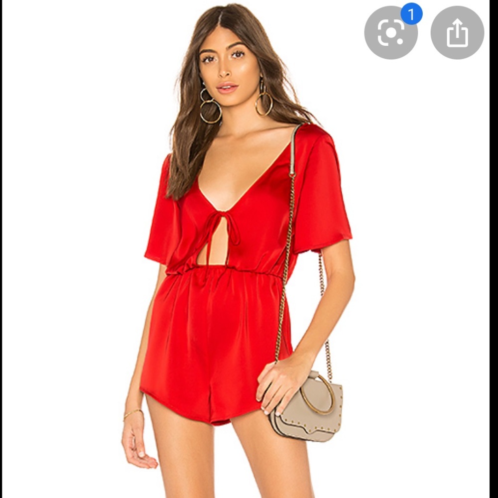 Revolve superdown camilla tie romper